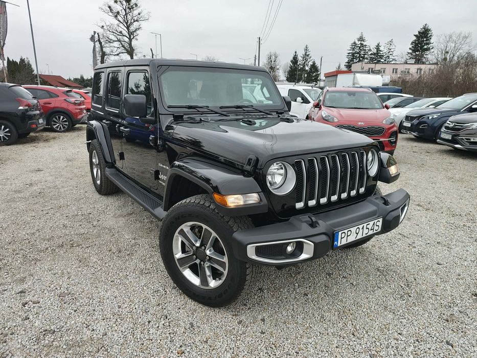 Jeep Wrangler Benzyna / 4x4 / Shara / automat / navi / 82 tys km