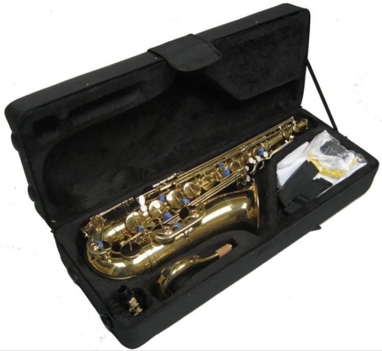 Novo- Saxofone + conjunto de acessorios e mala64173117724289121