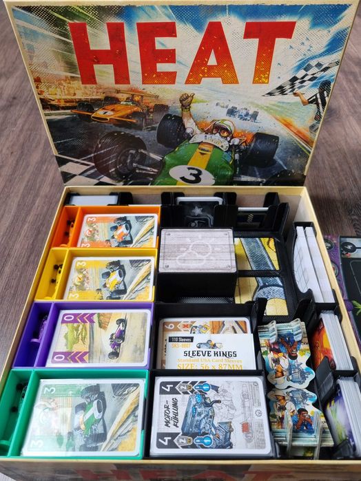 Insert organizer do gry Turbo (Heat – Pedal to the Metal) + 2 dodatki