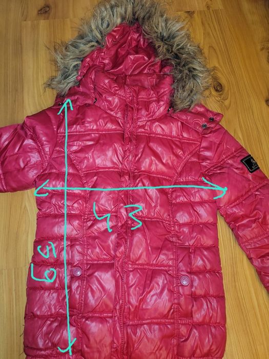 Kurtka zimowa dziewczęca