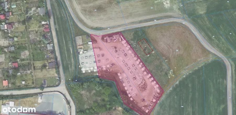 Działka inwestycyjna Czerwieńsk z prądem, wodą i ogrodzeniem 0,5775 ha