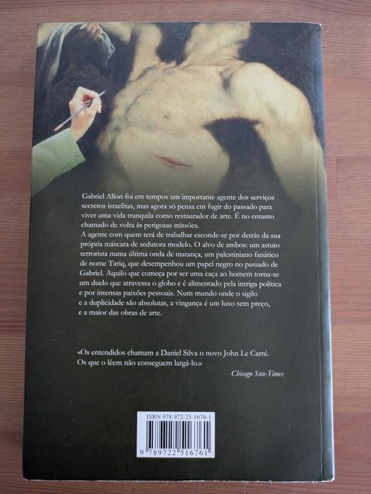 L " Artista da Morte " Daniel Silva (Ed. Regular/ Opt. Estado)