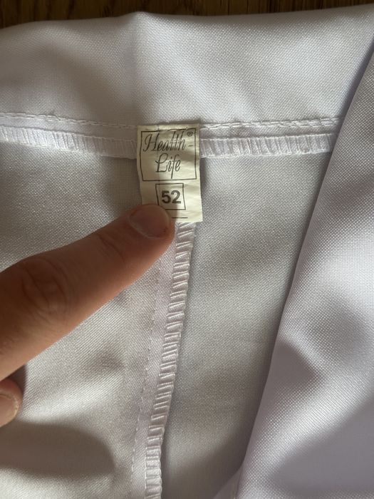 Халат білий на уроки хімії