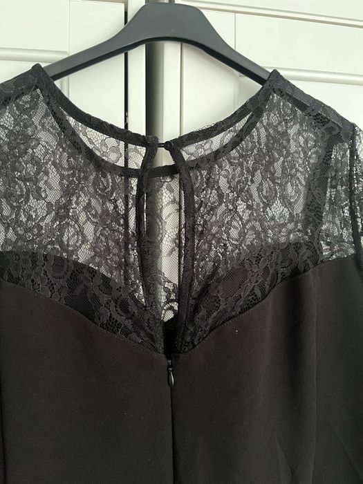 #Bodyflirt sukienka czarna koronka L