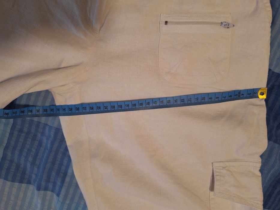 Damskie rybaczki ecru.