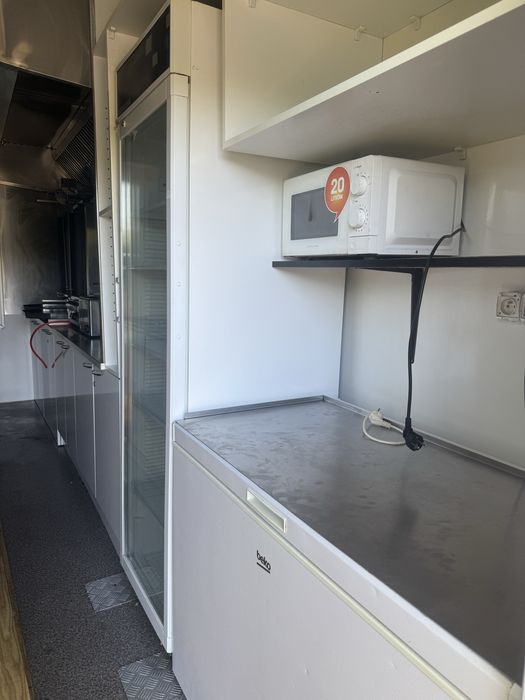 Przyczepa kebab food truck