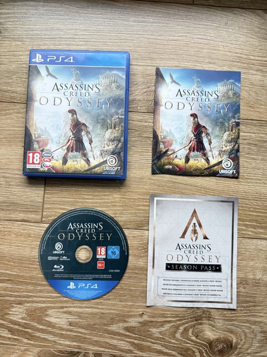Gra Assassin's Creed Odyssey Polska Wersja Ps4 Playstation 4 Slim Pro