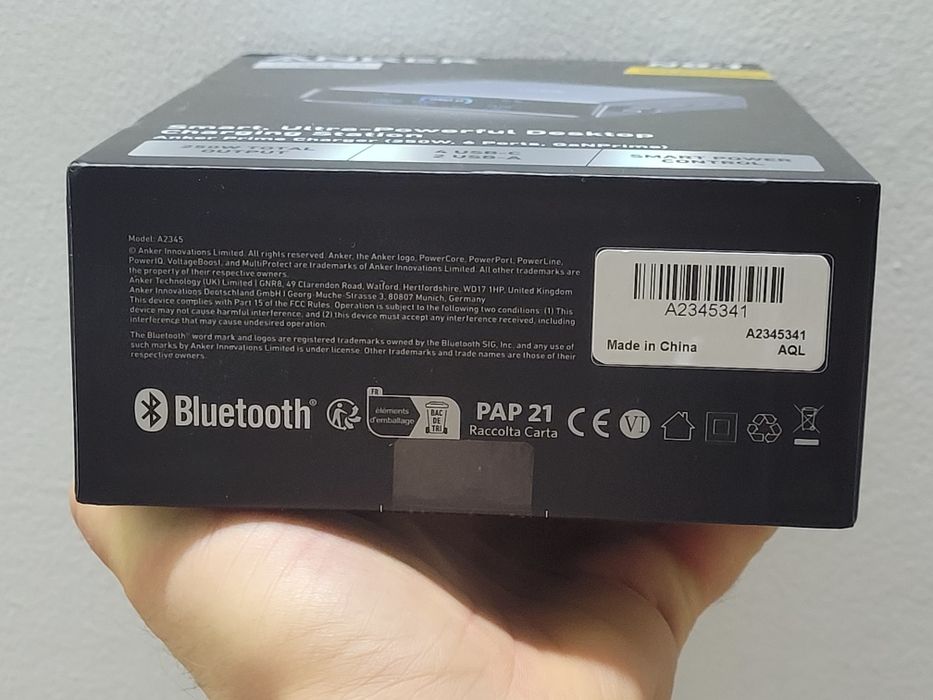 Тільки Євровилка Anker 240 w  Anker