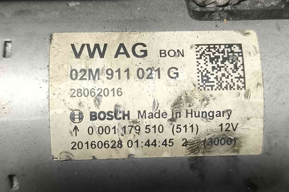 Motor de Arranque 02M911021G - SKODA CITIGO