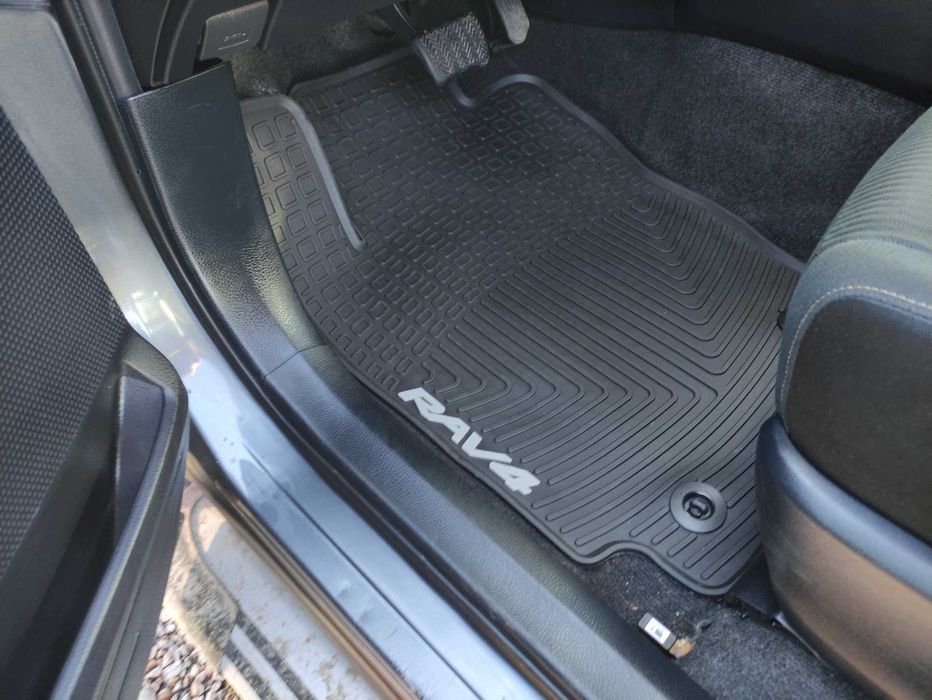 Гумові килимки Toyota Rav-4 2012-2019 коврики Тойоти Рав 4 Тойота Рав4