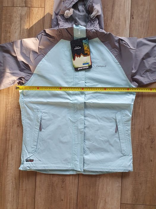 Kurtka membrana 3000 wielosezonowa przeciwdeszczowa Campus Gosia Junio