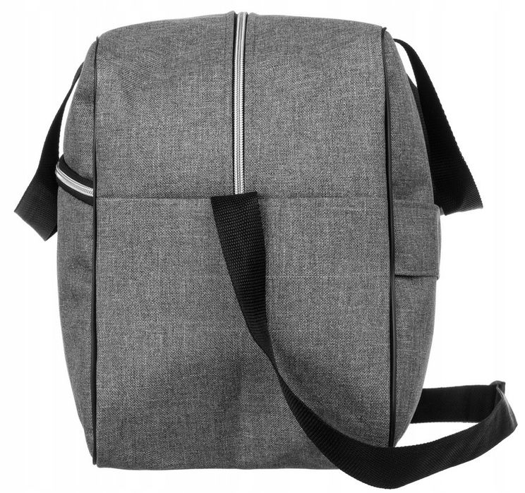 pojemna torba podróżna z uchwytem na walizkę — peterson