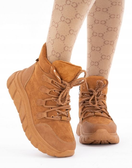 3 KOLORY 36 37 38 botki 39 40 41 sportowe trekkingowe na grubej podesz