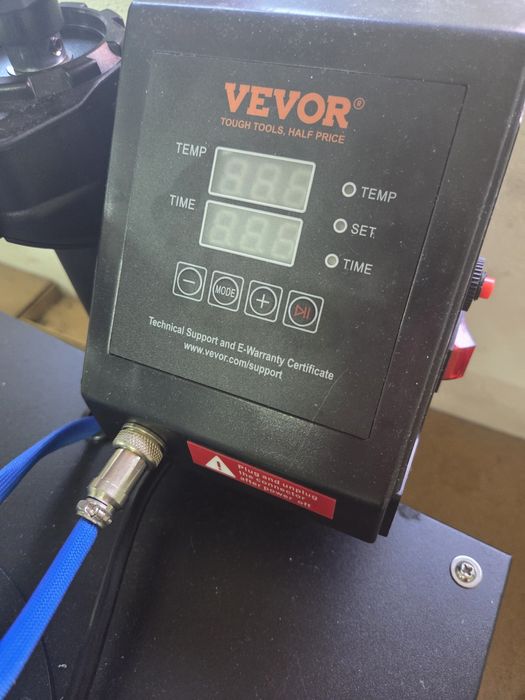 Prensa Térmica VEVOR 8 em 1 completamente