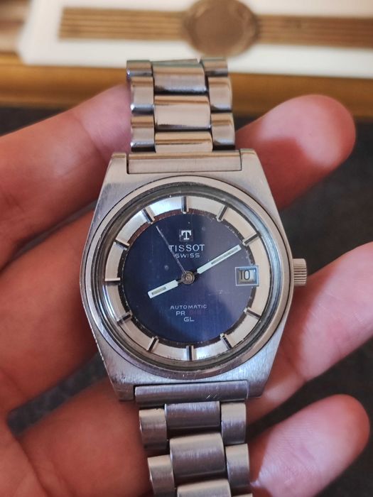 Relógio Tissot PR516 GL - Mostrador azul
