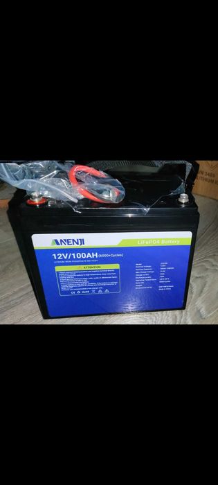 Аккумулятор Anenji 12V 100A