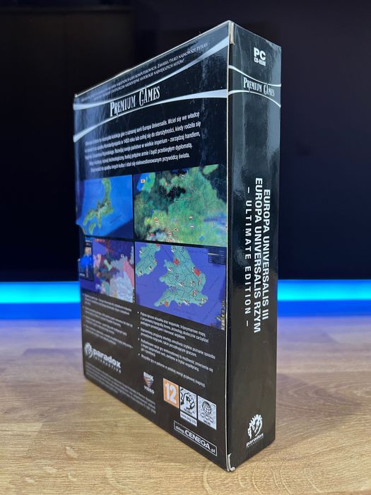 Europa Universalis III 3 + Rzym (PC PL 2009) wydanie Premium Games