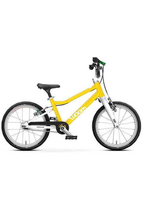 Rower Woom GO 3 AUTOMAGIC 16" vibrant yellow - żółty