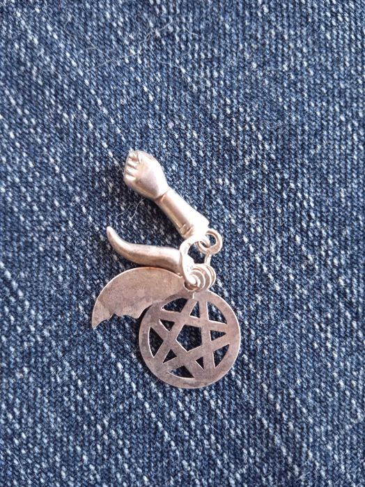 Várias peças em prata anos 80