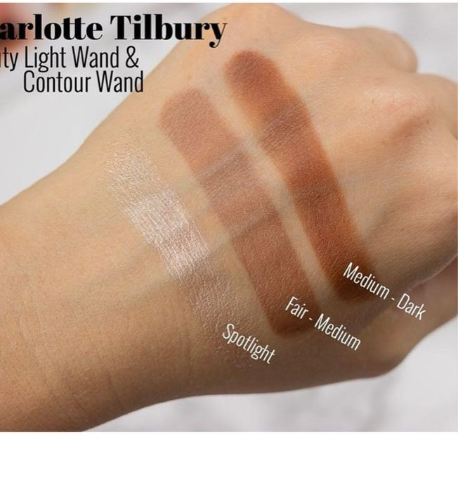 Кремовий контур скульпор хайлайтер румʼяна charlotte tilbury