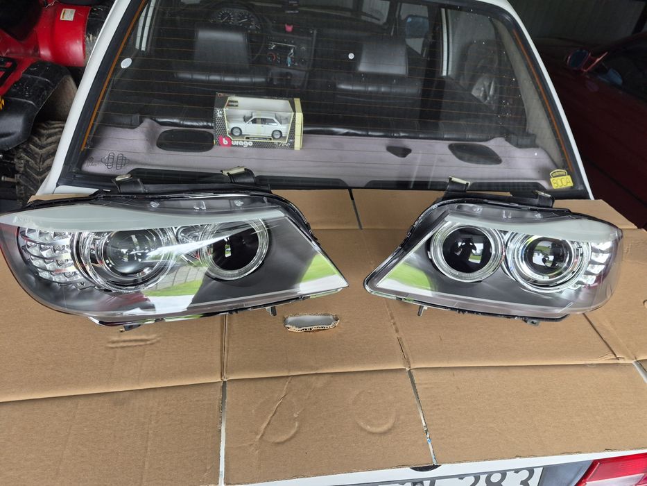 Lampa lewa ptawa bmw e90 e91 lift bixenon kompletna europa