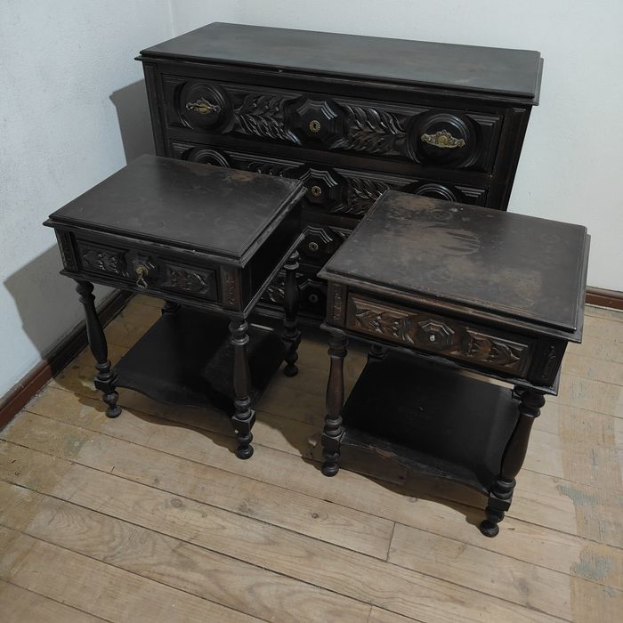 Mobília de quarto antiga