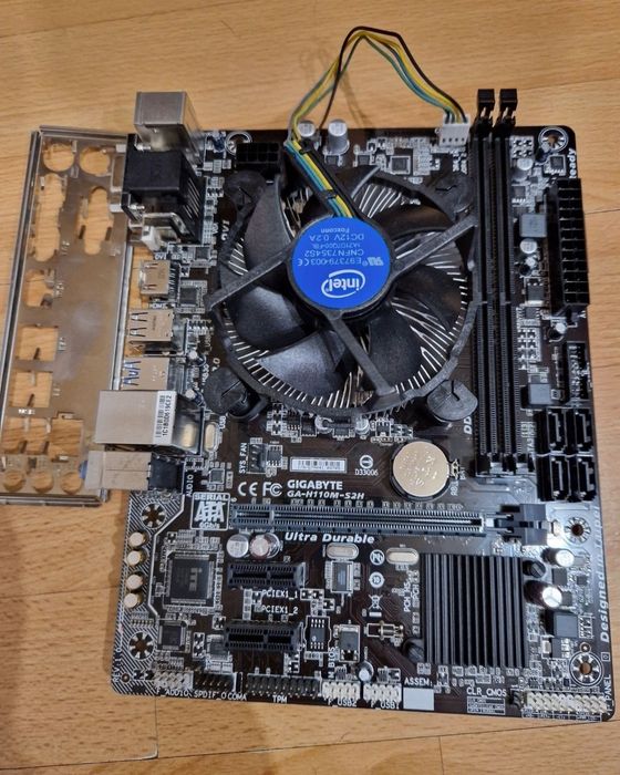 Intel i5-6400 3.3Ghz/охлад/Материнська плата ddr4 Бистрий комплект 4ядра для ПК