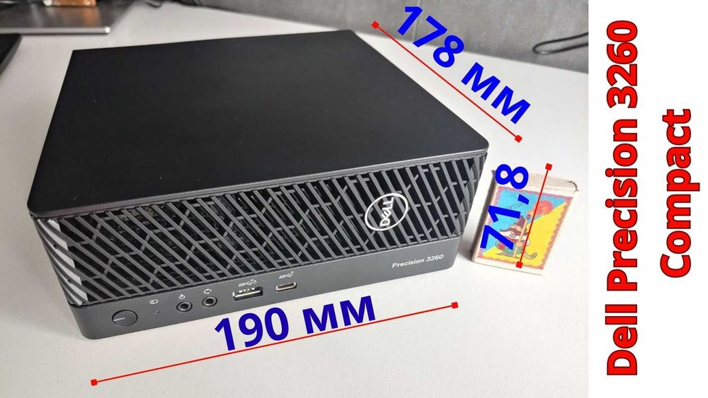 USFF Dell Precision 3260 Compact Intel 12-13 gen Gen4 PCIex8 barabone