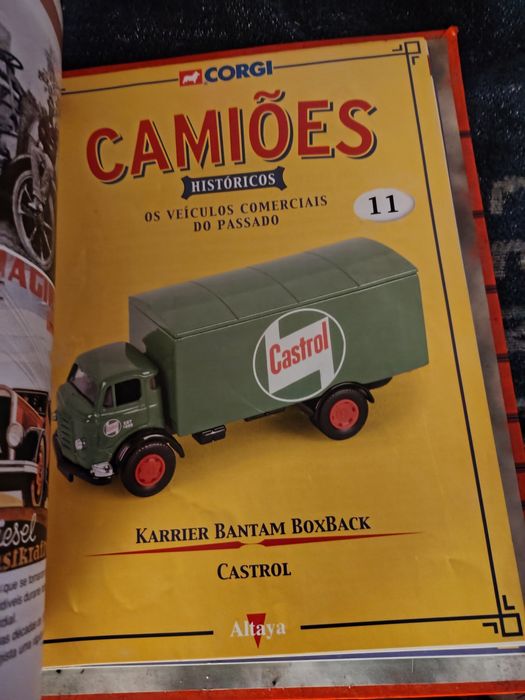 Fascículos Coleção Camiões Históricos Altaya / Corgi (Nº 1 ao 14)