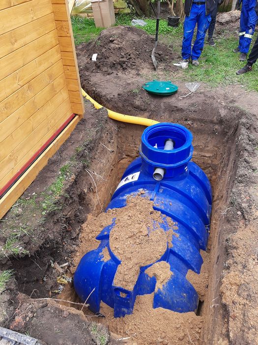 Odwodnienia drenaże zbiorniki na deszczówkę studnie chłonne