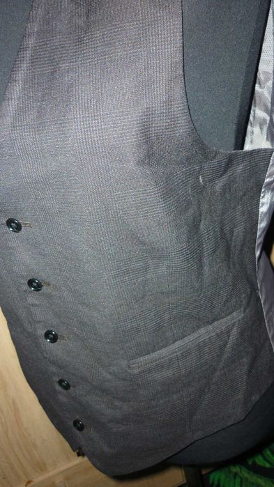 Corsivo- męska wełniana elegancka kamizelka  r; 44