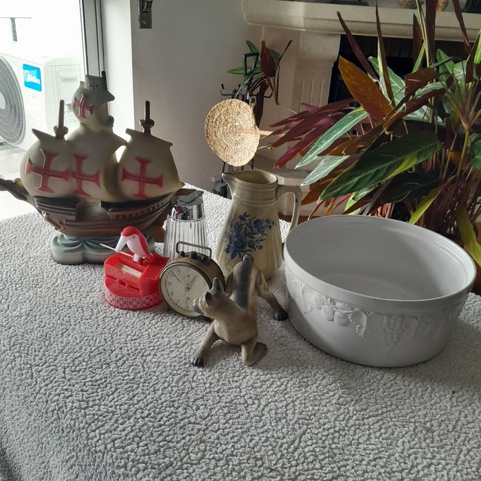 Utensílios . Antiguidades decorativos varias peças