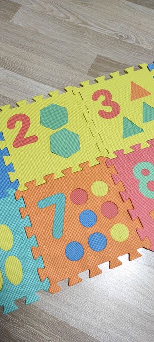 Ігровий килим дитячий мозаїка