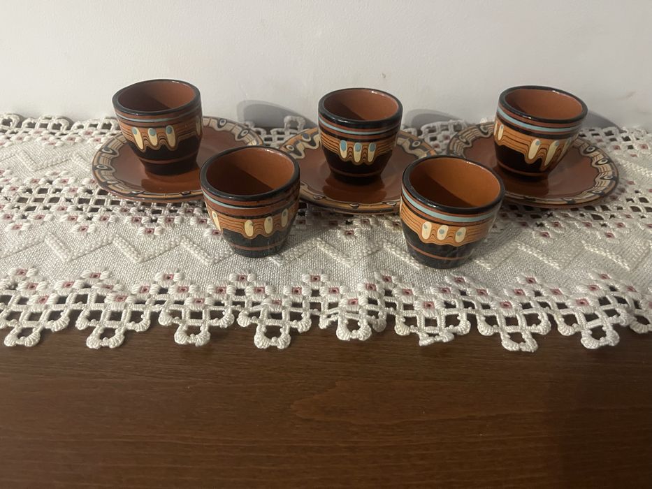 Mini zestaw kubeczek i podstawka