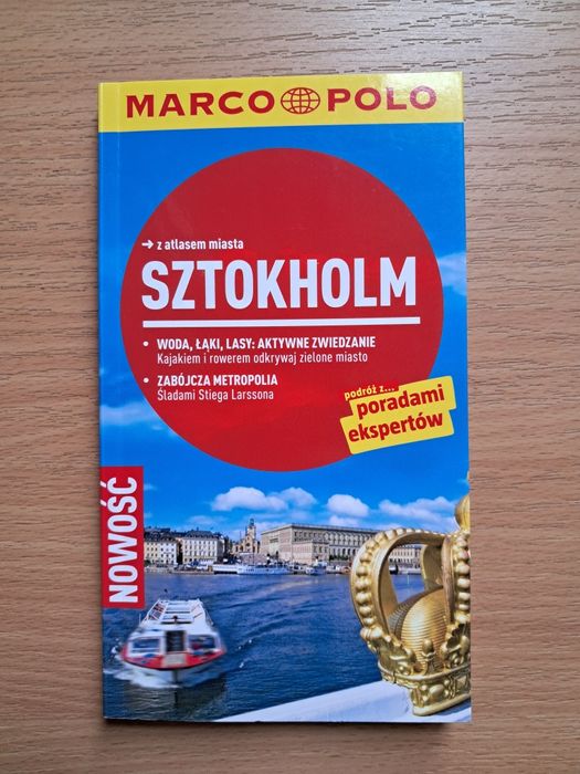 Sztokholm przewodnik + plan miasta Marco Polo