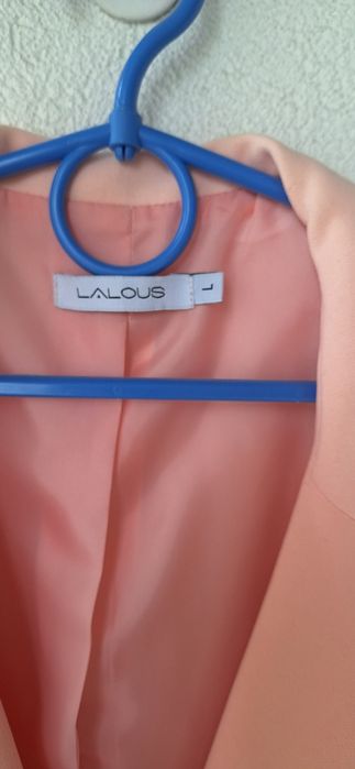 Marynarka żakiet L/40 łososiowa elegancka jak nowa