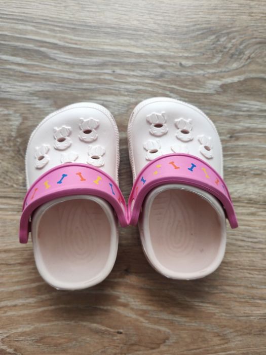 Klapki basenowe różowe dziewczęce Neli Blu