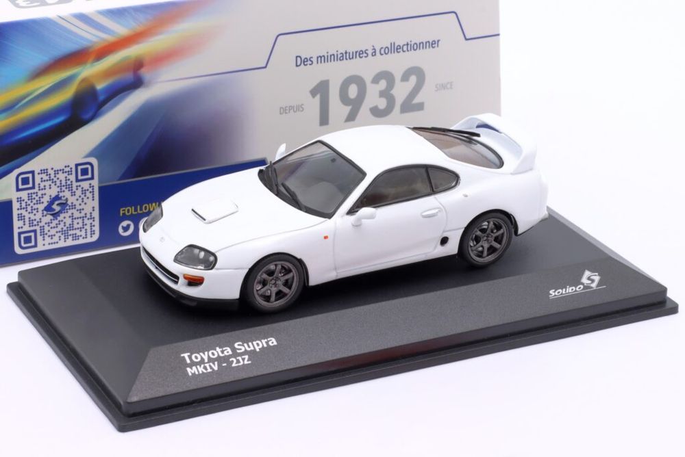 Solido TOYOTA SUPRA Mk4 2001 White 1/43