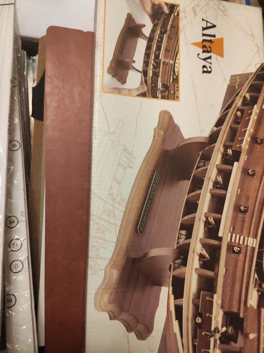 Galeão de Museu - São João Baptista - Completo - Modelismo Naval