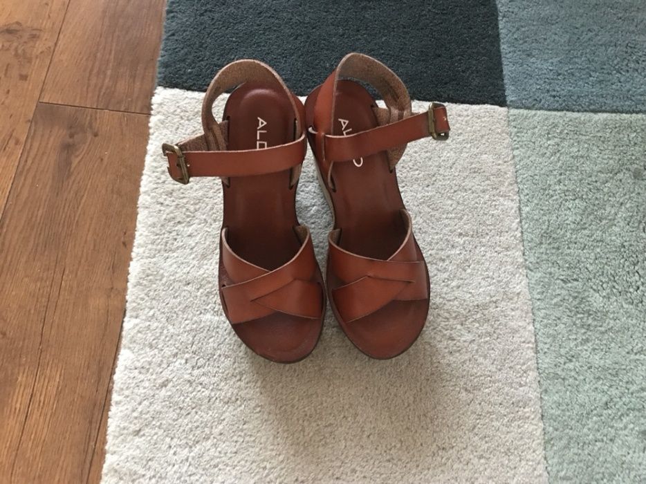 Aldo 37 buty na koturnie stan idealny