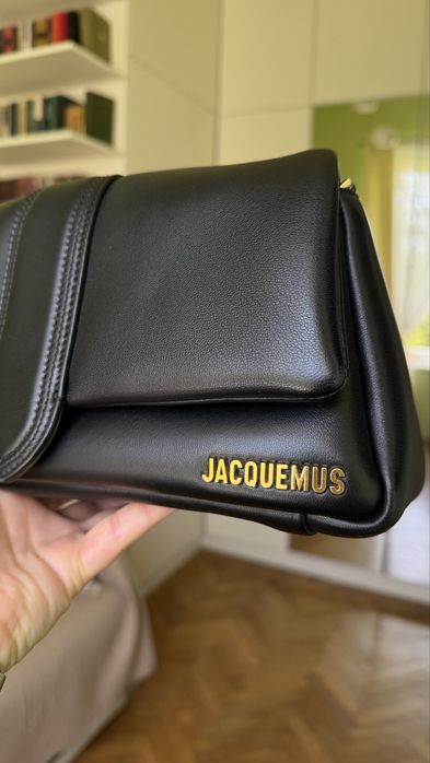 Jacquemus Le Bambimou шкіряна чорна, оригінал