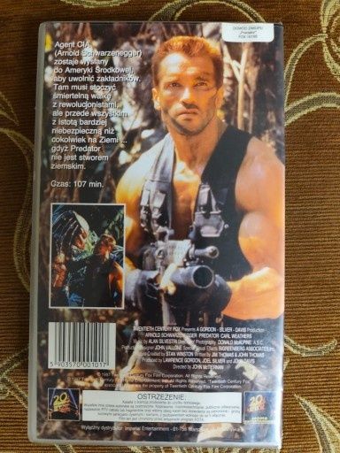 Predator Video VHS