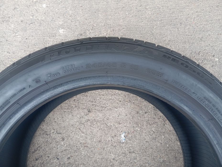 4szt lato Bridgestone 245/45/18 96W gumy 6,5-7