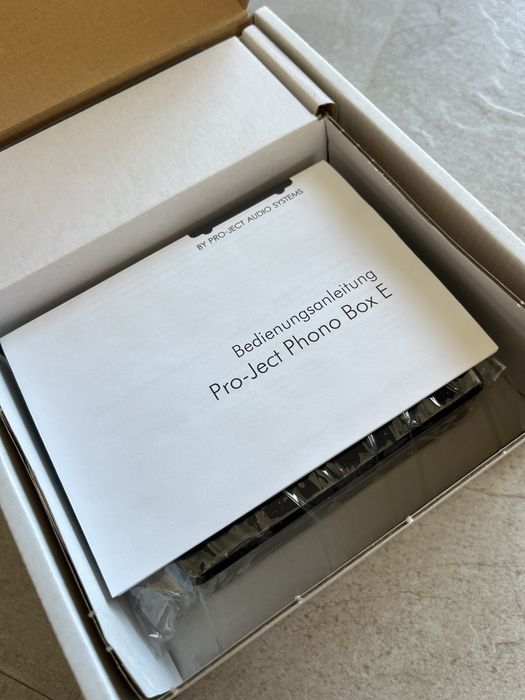 Pro-Ject przedwzmacniacz Phono Box E NOWY