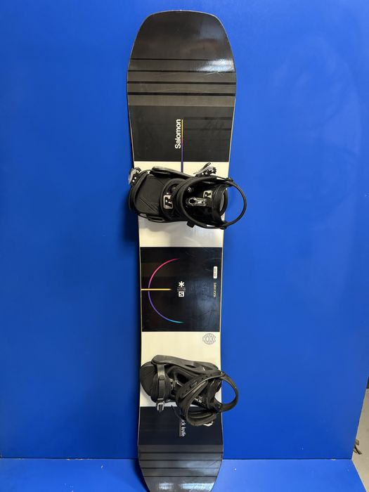 Snowboard Salomon Huck Knife + wiązania Raven dł: 158cm RAJSKIRENT