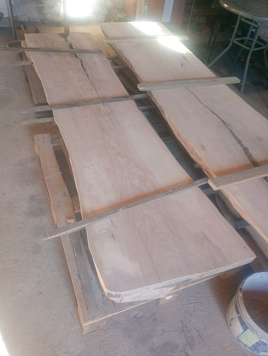 Monolity  na stoły z żywicy 240cm 65cm 6.5cm