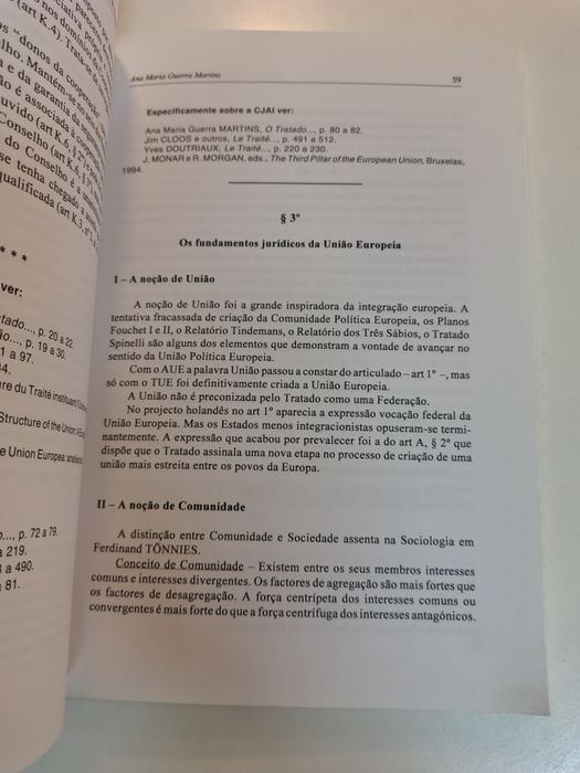 Introdução ao estudo do direito comunitário, de Ana Maria Guerra Martins