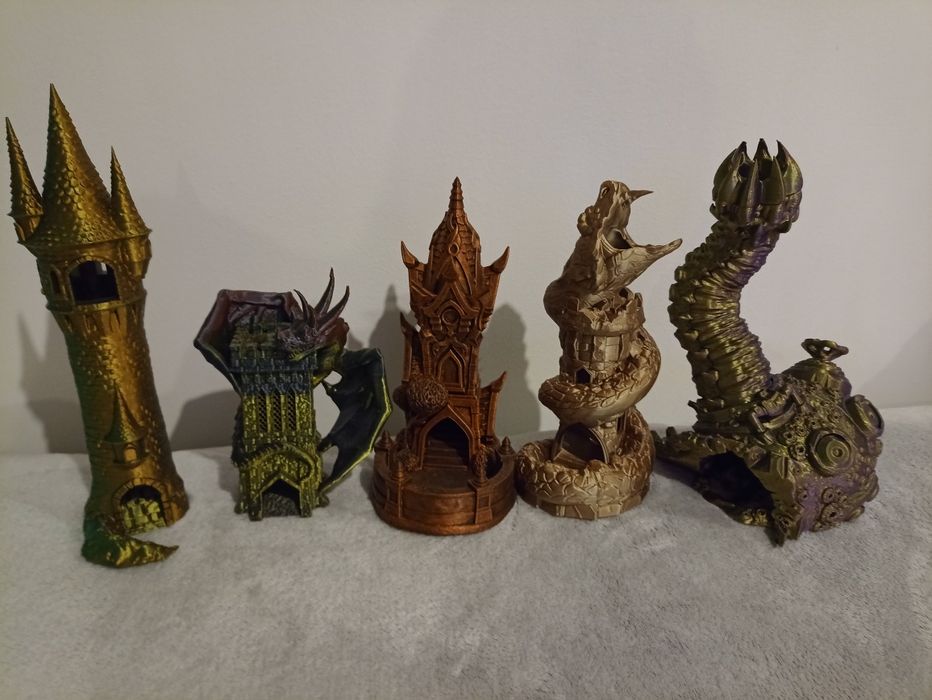 Wieża do kości Dice Tower Rpg gry planszowe