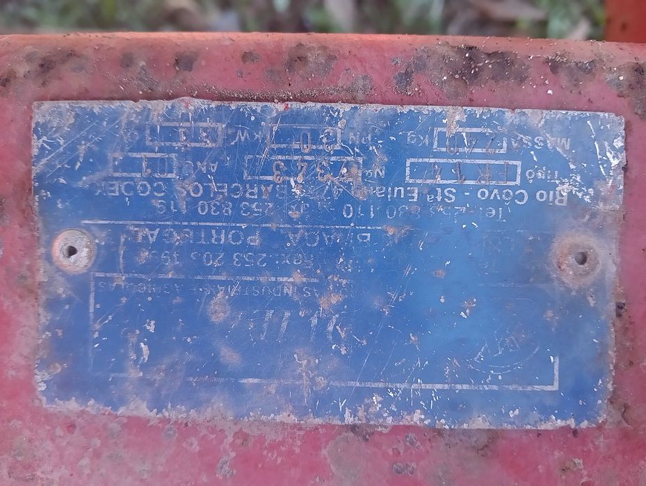 Fresa agrovil largura 1.50