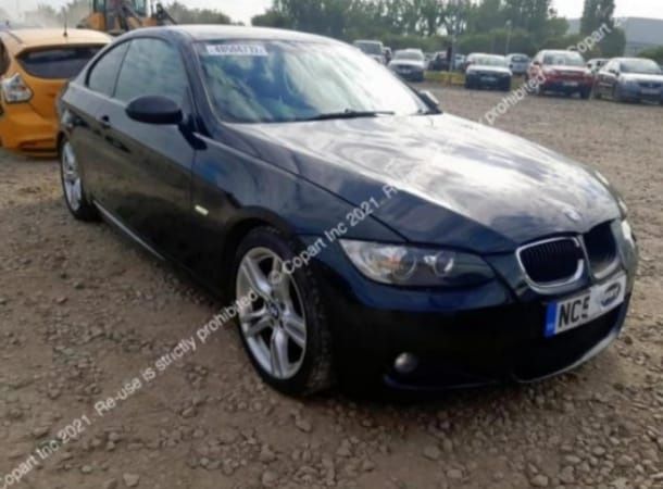 Karoseria BMW E92 E93 BLACK SHAPPIRE 475 M-pakiet Maska Zderzak Błotni
